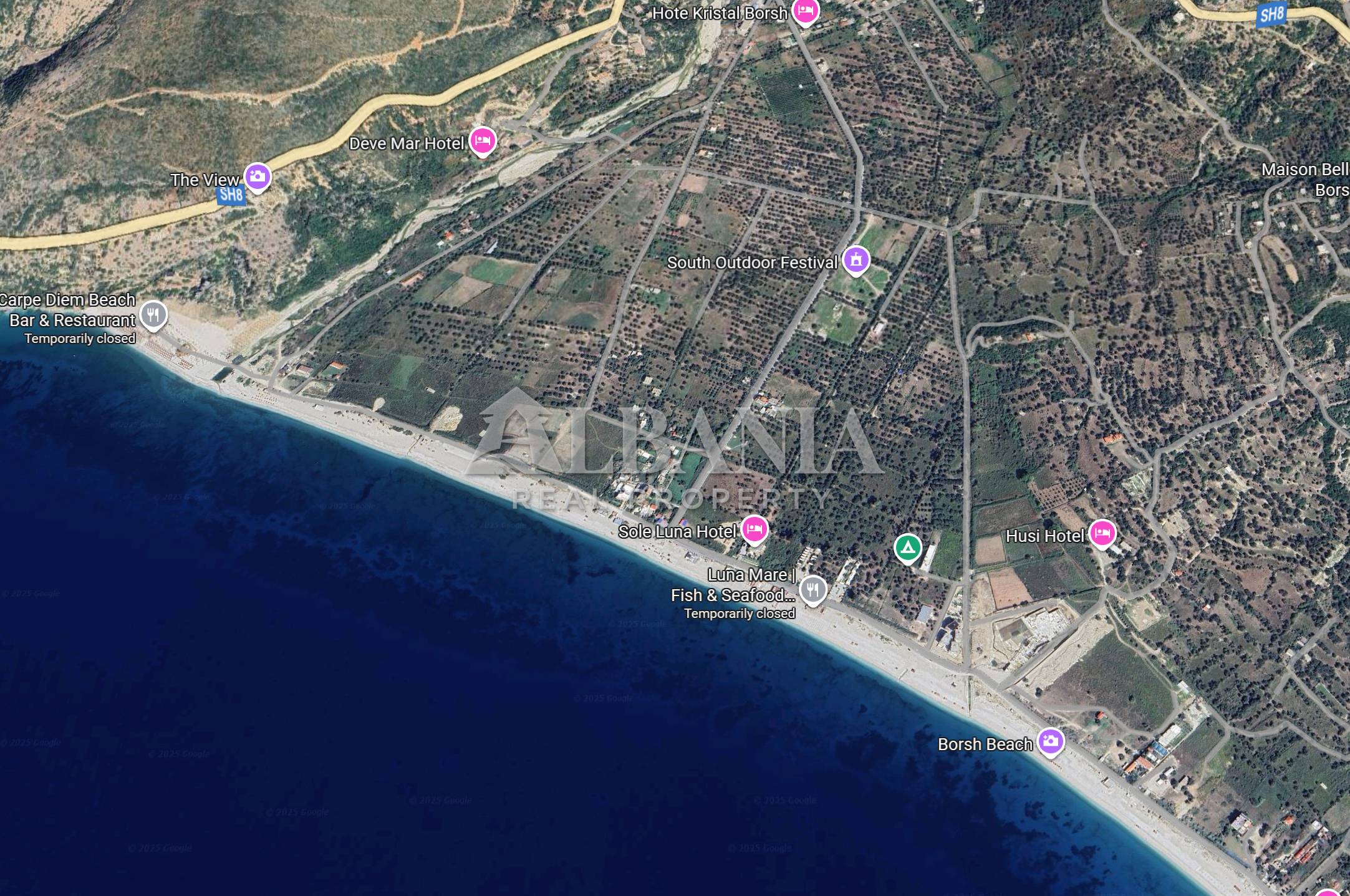 Grundstück 1 000 m² Lukove, Albanien
