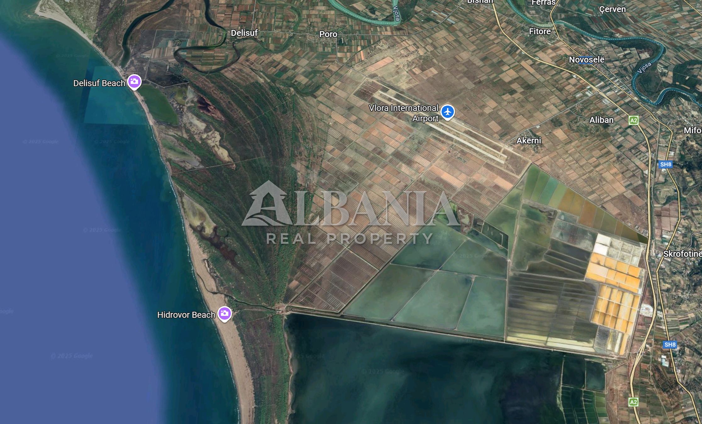 Grundstück 5 000 m² Novosele, Albanien